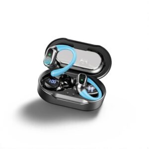 2025 Bluetooth 5.4, Bluetooth sports earphones with ENC noise cancelling microphone