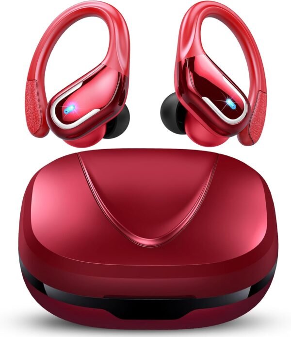 Bluetooth 5.4 Pure Bass Wireless Earphones with Earhook - Image 42