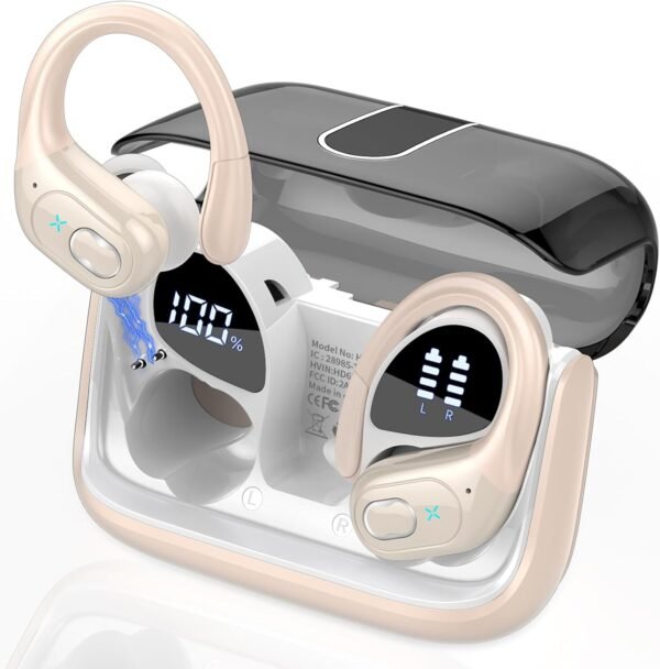 2025 Stereo Deep Bass Over-Ear Headphones with Ear Hook Bluetooth Headphones - Image 57